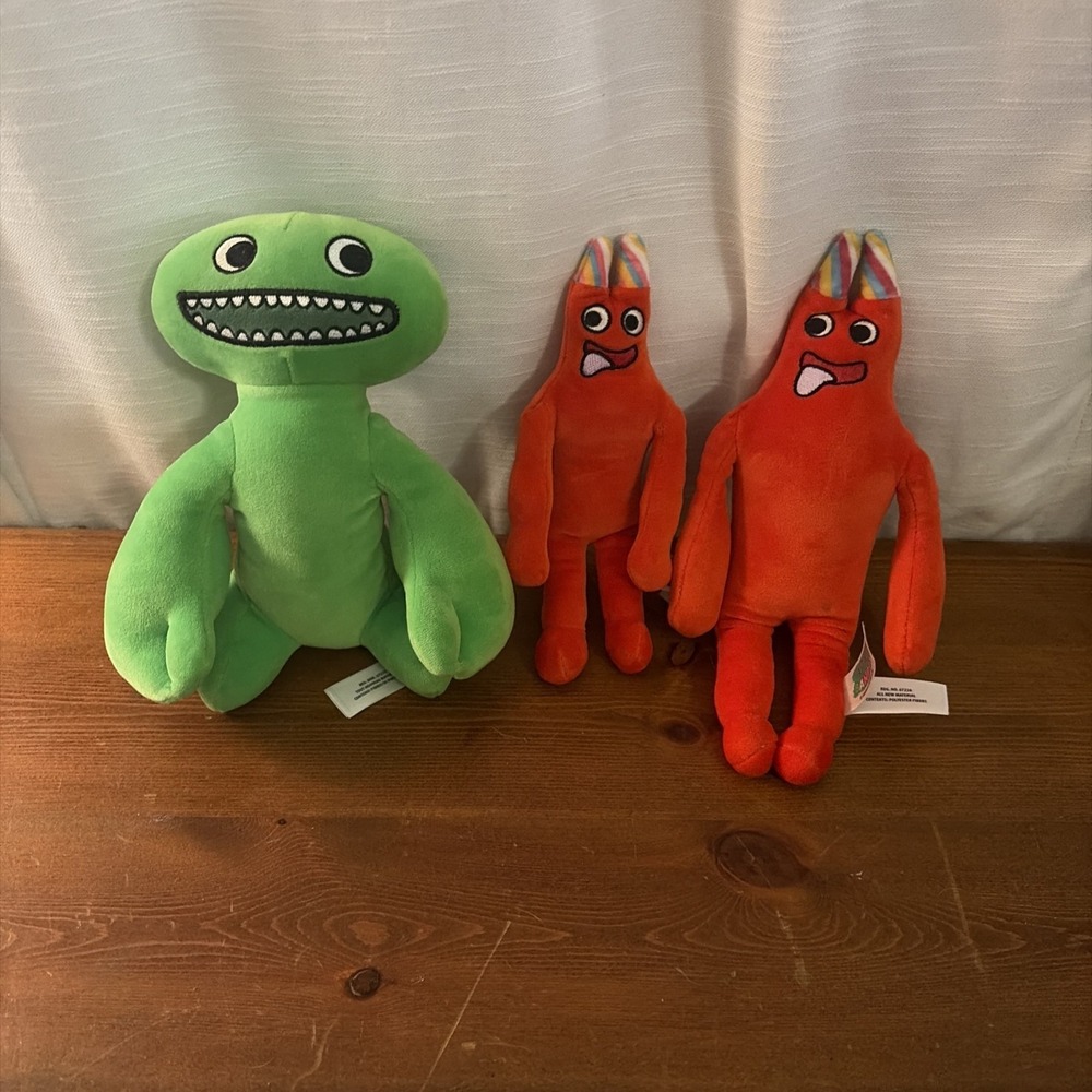 Garten of Banban Plush Lot Of 3 PHATMOJO 2023